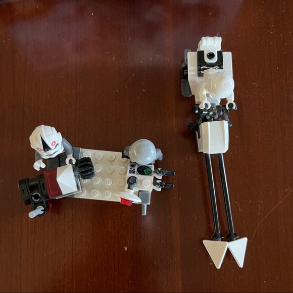 LEGO Star Wars, #8084 Snow Trooper Battle Pack Retired, manual, figures,No box - Picture 8 of 13